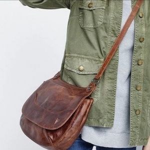 Frye Melissa crossbody bag cognac